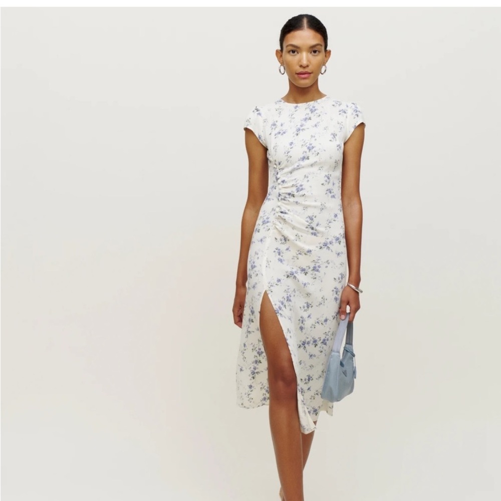 Reformation Frasier Dress in Madeline 4